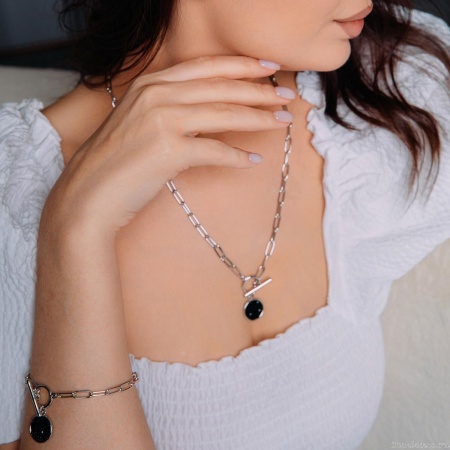 Браслет Fiore Luna, Jet